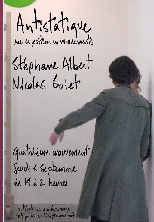 Vue de l'exposition Stéphane Albert et Nicolas Guiet, 